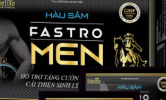 Thực phẩm hỗ trợ tăng cường sinh lý nam Hàu sâm Fastro MEN chứa chất cấm