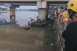 Long An: Tìm thấy thi thể nam thanh niên nhảy cầu Tân An