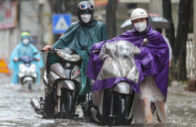 Thời tiết ngày 21/8: Mưa dông bao trùm miền Bắc