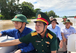 Bí thư An Giang khảo sát tuyến biên giới sau vụ người Việt tháo chạy khỏi casino