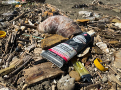 Ảnh: Rác thải tràn ngập nhiều bãi biển ở Nghệ An, Thanh Hoá