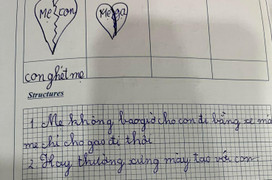 Tờ giấy với dòng chữ ‘con ghét mẹ’ của bé gái khiến nhiều người giật mình xót xa