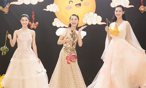 Top 3 Miss World Vietnam 2022 hoá thân thành những chị Hằng xinh đẹp 