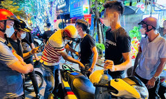 Cảnh sát 141 Hà Nội hoá trang tuần tra, xử lý nhiều đối tượng trong đêm