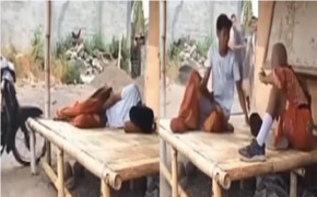 Bạn gái từ trên trời rơi xuống khiến chàng trai mất vía