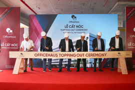 OfficeHaus cán đích đúng hẹn với sự kiện cất nóc