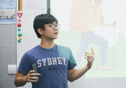 Học sinh hào hứng lần đầu được tự lên ý tưởng và gọi vốn kinh doanh