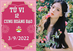 Tử vi 12 cung hoàng đạo ngày 3/9: Bảo Bình vận thế sáng, Ma Kết bị ghen ghét