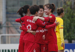 Giải bóng đá nữ VĐQG: Hà Nội I chiếm ngôi đầu
