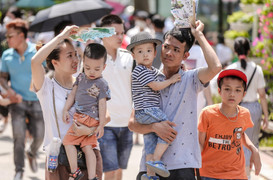 Thời tiết ngày 3/9: Bắc Bộ và Trung Bộ nắng nóng, Nam Bộ mưa dông