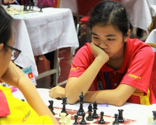 Nữ sinh chuyên Toán thắng 7 kiện tướng, đại kiện tướng, vô địch Cờ vua quốc gia