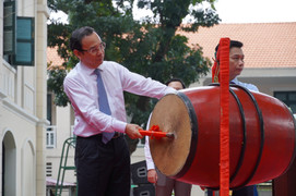 Bí thư Nguyễn Văn Nên dự lễ khai giảng tại ngôi trường cổ nhất TP.HCM