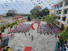 Hà Nội: Học sinh huyện Thường Tín háo hức chào đón lễ khai giảng năm học mới