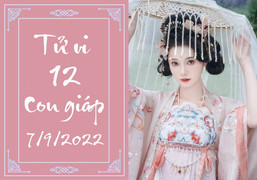 Tử vi 12 con giáp hôm nay thứ Tư ngày 7/9: Tỵ bỏ lỡ cơ hội, Mão thu nhiều tiền