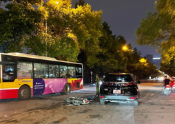 Tài xế ô tô tông liên hoàn rồi bỏ chạy ở Hà Nội là giảng viên đại học