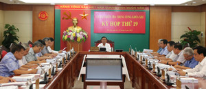 Thông cáo báo chí Kỳ họp thứ 19 của Ủy ban Kiểm tra Trung ương