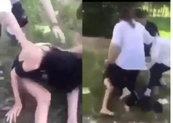 Nữ sinh lớp 8 ở Hà Tĩnh bị nhóm bạn đánh đập dã man 