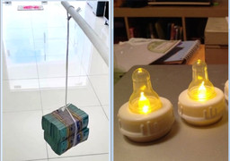 Bật cười trước muôn kiểu đèn trung thu tự chế của các 'thánh lầy'