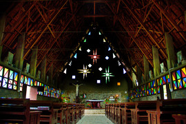 Ảnh: Khám phá nhà thờ gỗ mang kiến trúc nhà rông ở Đà Lạt