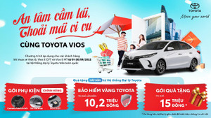 Lý do khiến Toyota Vios luôn góp mặt trong top xe bán chạy nhất Việt Nam