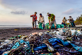 10 ảnh ấn tượng cuộc thi 'Ô nhiễm trắng và những tác động đến hệ sinh thái biển'