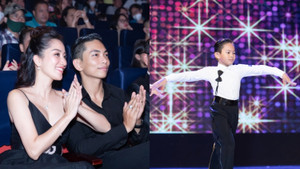 Khánh Thi - Phan Hiển tự hào xem con trai biểu diễn