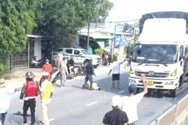 Phóng xe tông CSGT khi bị kiểm tra: Tài xế mang theo cần sa