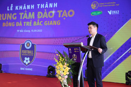 Hà Nội FC khánh thành trung tâm đào tạo cầu thủ trẻ ở Bắc Giang