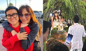 Danh ca Thanh Hà và nhạc sĩ Phương Uyên làm đám cưới