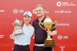 Joel Troy, Lina Kim vô địch giải golf DNSE Vietnam Open 2022