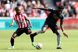 Trực tiếp bóng đá Brentford 0-3 Arsenal vòng 8 Ngoại Hạng Anh