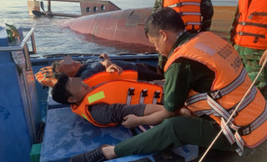 Tàu vận tải chìm trên biển Cát Bà, 1 người mất tích