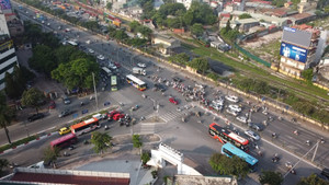 Video: Cận cảnh vị trí làm hầm chui gần 600 tỷ đồng ở Hà Nội