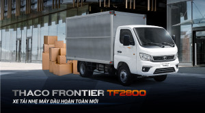Thaco Frontier TF2800 - xe tải nhẹ máy dầu hoàn toàn mới