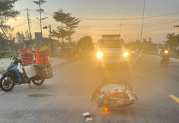 Bị xe khách tông mạnh từ phía sau, người phụ nữ chạy xe máy thiệt mạng