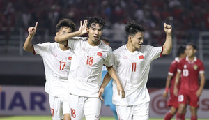 U20 Việt Nam xếp trên Trung Quốc, Thái Lan