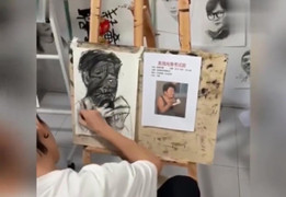 Chết cười xem tác phẩm trong lớp học vẽ chân dung