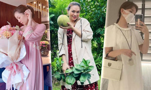 Muôn kiểu phản ứng của mỹ nhân Việt trước tin đồn bầu bí