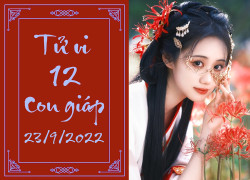 Tử vi vui 12 con giáp hôm nay thứ Sáu 23/9: Thân vượng phát, Thìn gặp cơ may