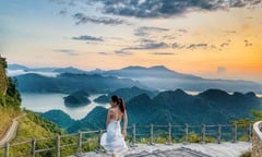 Quên lối về với cảnh non nước nên thơ tại 'thiên đường' ít người biết ở Hòa Bình
