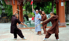 Độc đáo võ Chùa và cuốn bí kíp truyền tới 13 đời danh sư