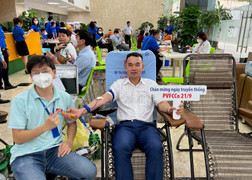 Hiến máu nhân đạo – hoạt động ý nghĩa nhân ngày truyền thống của PVFCCo