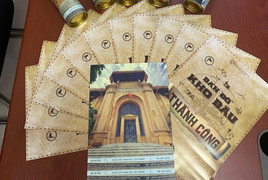 Thí sinh thích thú với giấy báo trúng tuyển kiểu bản đồ kho báu 