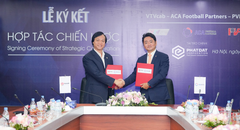 Phát Đạt là nhà tài trợ chính chương trình đào tạo cầu thủ bóng đá trẻ Việt Nam