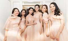 Những sao Việt đẹp lấn át cả nhân vật chính khi làm phù dâu