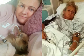 Ngủ trưa với chó cưng, người phụ nữ gặp sự cố kinh hãi phải nhập viện cấp cứu