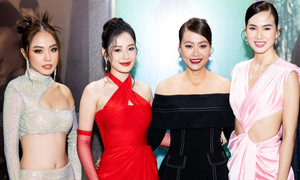 Chi Pu nổi bật lấn át đàn chị trong ngày trở lại điện ảnh sau 3 năm