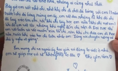 Tan chảy với tâm thư em trai gửi chị ra Hà Nội nhập học: ‘Đừng lo việc ở nhà’