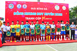 Khai mạc Giải bóng đá đồng hương Duy Xuyên tranh cúp Kingtex 2022