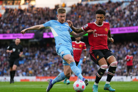Xem trực tiếp bóng đá Man City vs Man Utd trên kênh nào?